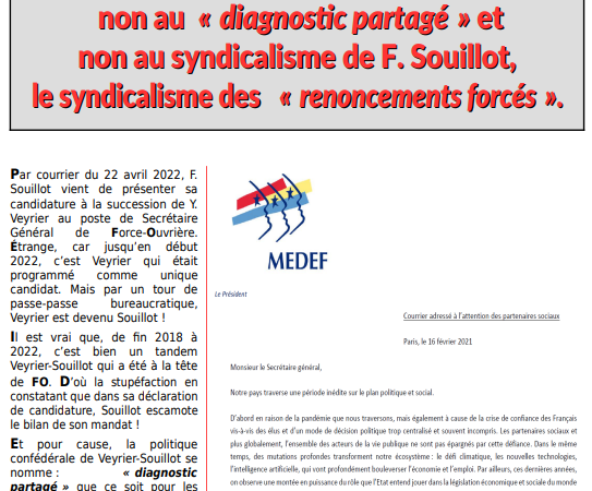 Les amis de Force-Ouvrière. Bulletin n°8 – Avril 2022