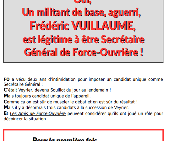 Les amis de Force-Ouvrière. Bulletin n°9 – Mai 2022